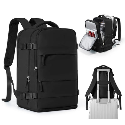 Mochila de Viaje Cabina Avión 40x20x25 Impermeable – Mochila Hombre Mujer para Equipaje de Mano, Negocios, Universidad, Portátil, Viajes